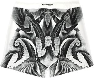 Vêtements d'arts martiaux mixtes à impression numérique rétractable pour adultes Shorts de lutte et de combat avec fonction extensible Logo personnalisé Marque - Product Image 5