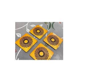 Posavasos de MDF de la mejor calidad, pieza de diseño con apariencia hecha a mano, producto en oferta con un solo embalaje, 100% - Product Image 3