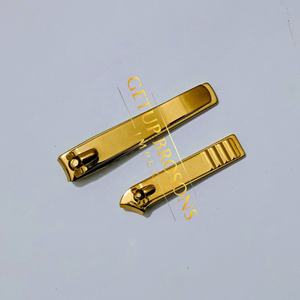 Cortauñas Profesional de Acero Inoxidable Dorado, Cortador de Uñas para Manicura y Pedicura, Herramienta de Belleza para Salón y Uso Doméstico, Logotipo Personalizado - Product Image 4