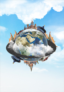 พรมทอแจ็คการ์ดลายเรียบ Adiva พรมตุรกี ผ้าฝ้ายด้านหลัง ซักได้ ไม่ลื่น โพลีเอสเตอร์ ขนสั้น บาง สำหรับใช้ในบ้าน ผลิตที่เมืองกาซิอันเตป - Product Image 2