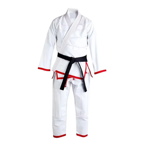Kimono de Jiu Jitsu de Alta Calidad, Personalizado, 550 GSM, Tejido Perla, para Hombres Adultos, Estilo Gracie Barra, Kimono BJJ de Primera Calidad y Personalizado - Product Image 5