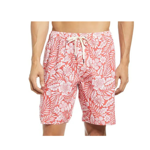 Pantalones cortos de playa de verano de estilo callejero para hombre, transpirables, ligeros, de poliéster/algodón, cintura elástica, Color sólido, ecológicos - Product Image 2