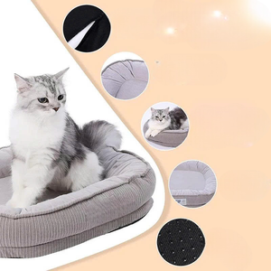 Lit carré réversible pour chien, tendance, lavable, doux et moelleux, pour le sommeil des chiens, fourni par un fournisseur vietnamien - Product Image 4