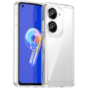 Étui transparent Zenfone 9 avec design Airbag, finition électroplaquée, compatible Redmi 10C 9A 11Pro Realme 5G - Product Image 1