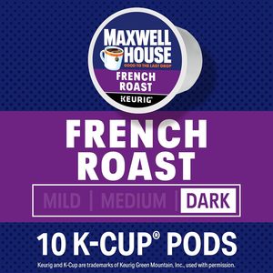 แม็กซ์เวลล์ เฮ้าส์ เฟรนช์โรสต์ ดาร์กโรสต์ กาแฟแบบแคปซูล K-Cup บรรจุ 10 แคปซูล/กล่อง - Product Image 3