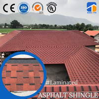 Kostengünstige Hitzebeständige Laminierte Asphaltschindeln Modern für Großbauprojekte Zuverlässige Architektonische Dacheindeckung