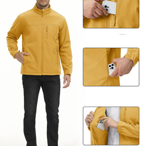 Veste d'extérieur pour homme à haute performance, logo personnalisé, design unique, streetwear haut de gamme, veste softshell pour homme - Product Image 2
