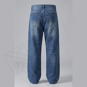 Pantalones Vaqueros de Mezclilla para Hombre, Tendencia Superior, Personalizados al por Mayor, Transpirables, Rotos, Ajustados, Color Personalizado - Product Image 2