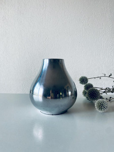 Modern Handmade Brass & Aluminium <b>Vase</b> with Glossy Metallic Finish for Premium Home and Office Decor - Product Image 4