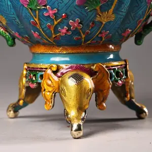 Quemador de Incienso Tradicional de Latón para Uso Religioso, Duradero y Natural, Agrega un Toque Real a la Oficina en Casa y a las Áreas de Oración - Product Image 2