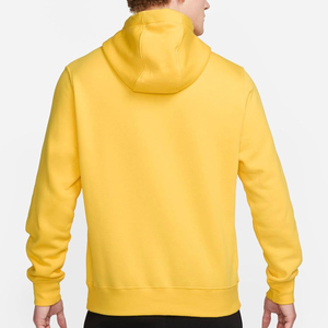 Chándal transpirable con logotipo personalizado, sudaderas con capucha de peso pesado teñidas lisas salientes, chándal de hombre de doble capa de Algodón 100% con hombros caídos - Product Image 4