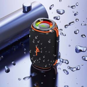 Home Digitalome 15W Mini Wireless RGB <b>LED</b> <b>Speaker</b> Waterproof and Battery Powered with Plastic Cabinet for Portable SPA-113 Use - Product Image 1