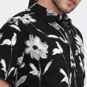 Camisa de playa hecha a medida Camisa de playa de poliéster de algodón Precio al por mayor Camisa de playa para venta en línea - Product Image 6