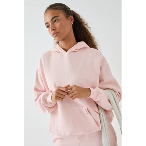 Sudaderas con Capucha para Mujer, 100% Algodón, Personalizadas con Logotipo Frontal, Venta al Por Mayor - Product Image 1