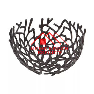 2025 Bols à fruits de service décoratifs en métal en aluminium Best-seller - Product Image 3