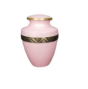 Heart shape Classic Small Mini Cremation Keepsake Urns for Human Ashes Set of 4 with Box and Velvet Box Lovely at best Price