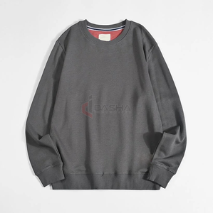 Jersey de algodón para hombre 2025, sudaderas de gran tamaño, ropa de calle personalizada, cuello redondo, venta al por mayor para la temporada de invierno, sudadera con logotipo personalizado - Product Image 5