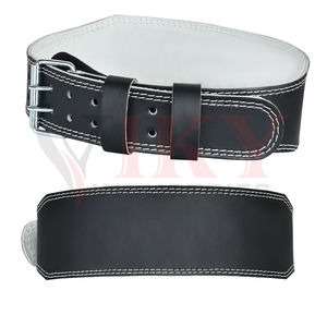 Ceinture de musculation en cuir de vachette PU durable, ceinture de musculation personnalisée pour la musculation et le cross-training - Product Image 2