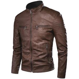 Veste en cuir de qualité au meilleur prix, veste en cuir personnalisée pour homme, mode, fabriquée au Pakistan, veste en cuir tendance pour homme - Product Image 1