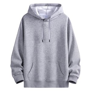 Sudadera con capucha y cordón para hombre, Jersey informal, sudaderas pesadas, grandes y altas, 2025 - Product Image 1
