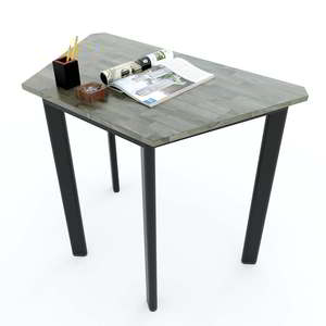 <b>Mini</b> Trapezoidal Table 88x50x75cm Minimalist Design Style Made of Rubber Wood Lego-Style HBLG018 - Product Image 3