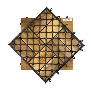 Baldosas de Madera de Acacia de Vietnam Antideslizantes, Contemporáneas, Encajables, Impermeables, para Suelos de Patio Exterior - Product Image 5
