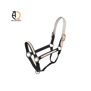 Cabestro de Cuero Inglés para Caballo con Costuras Decorativas de Nailon para Equitación y Exhibiciones, Venta al por Mayor del Mejor Vendedor - Product Image 5