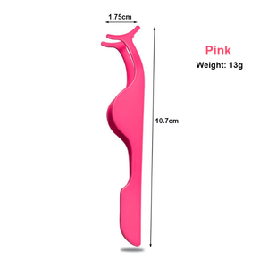 Custom Private Label Stainless Steel Slanted False Lashes Extension <b>Makeup</b> <b>Tools</b> Eyelash Applicator Tweezers Eyebrow Tweezers - Product Image 5