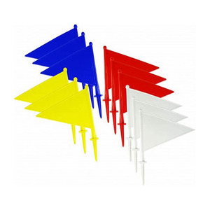 เครื่องหมายธงพื้นพลาสติกอุปกรณ์กีฬา - Product Image 1