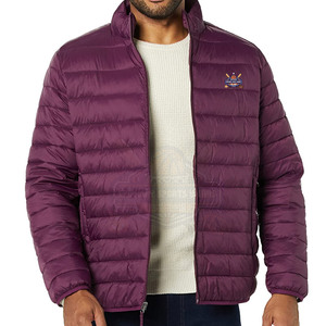 Chaqueta Acolchada para Hombre, Nueva Moda 2025, Color Sólido, Estilo Casual Urbano, Cuello Alto, Resistente al Viento, Transpirable, Relleno 100% Poliéster - Product Image 5