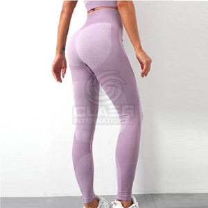 Legging pour femmes en cours d'exécution avec logo personnalisé de marque privée en gros Legging de soutien pour la gymnastique et le fitness Legging pour femmes - Product Image 4