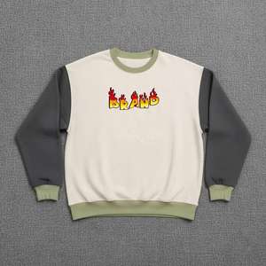 Sudadera Nueva de Moda, Corte Holgado, con Logotipo Personalizado, Cuello Redondo, Estilo Urbano, Etiqueta Personalizada, Felpa para la Temporada de Invierno - Product Image 6