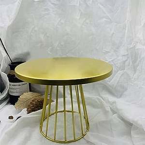 Grand support à gâteau doré en forme de cœur pour décorations de mariage et d'anniversaire Support à gâteau antique et décoratif Prix de gros pour - Product Image 5