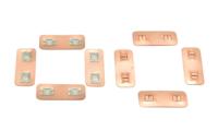 WELLGO Barre omnibus en cuivre à prix abordable, épaisseur 0,3 mm, connecteur de batterie 21700 1*2P 21,4 mm pour packs de batteries