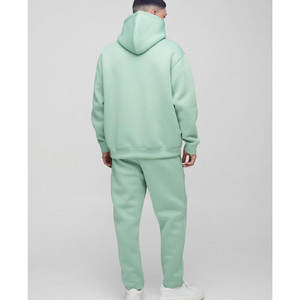 Ensemble de survêtement en molleton de coton personnalisé pour homme, de haute qualité, décontracté, pour la course à pied, l'entraînement et les vêtements de sport - Product Image 5