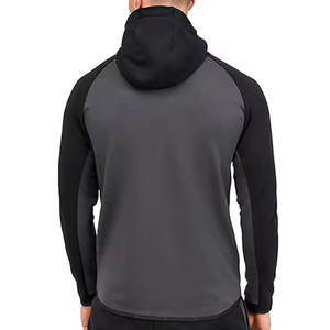 2024 ensemble de vêtements de sport pour hommes personnalisés sweat à capuche polaire et pantalons de jogging pour la salle de sport ou les survêtements d'automne - Product Image 4