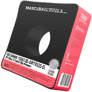 ISO SNMM 150612E-ORT9325 D. 6.35mm MT-CVD Inserto de Torneado Indexable con Recubrimiento, Paquete de 10 para un Rendimiento Eficiente de la Herramienta - Product Image 2
