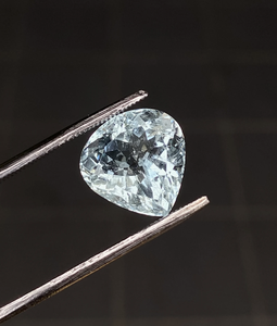 พลอยอะความารีนธรรมชาติรูปหัวใจซานตามาเรียอัญมณีทรงหลวมตัดตรงจาก Jaipur เครื่องประดับราคาขายส่งเครื่องประดับสีฟ้า behruj - Product Image 5