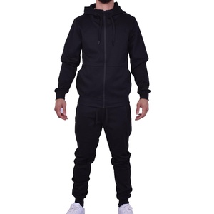 Chándales de algodón 100% para hombre de alta calidad de fabricación profesional para entrenamiento de gimnasia, ropa deportiva cómoda con cremallera de invierno con capucha - Product Image 3