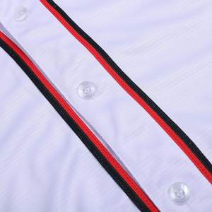 Camiseta de Béisbol de Alta Calidad, Nueva, en Venta, 100% Poliéster, Color Sólido, Unisex, para Equipos Universitarios - Product Image 2