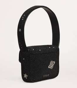 Sacs à bandoulière vert perlé, broderie ange signe zodiacal Vierge, sac à main en perles de verre, pochette de soirée pour femme, sac à main à motif floral, sacoches - Product Image 3