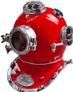 หมวกดำน้ำสกูบาสีกรมท่ารูปตัว V สีแดงท้องทะเลลึกปรับแต่งได้พร้อมโลโก้ตามต้องการ - Product Image 3