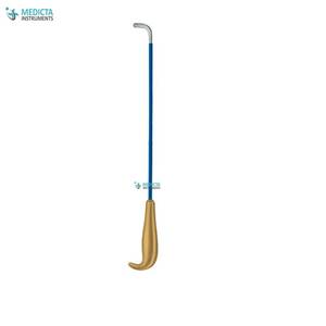 Dissecteur mammaire isolé angulé 33cm de long 22cm de longueur de travail/dissecteurs de chirurgie plastique - Product Image 2