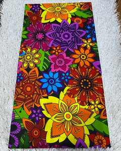 Tela de algodón con estampado de cera nigeriana auténtica para mujeres Diseños únicos de calidad premium Patrones vibrantes Popular en Libia - Product Image 1