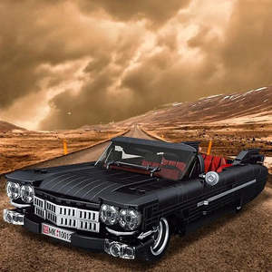 For Lego MOC <b>Car</b> Cadillac Eldorado Plastic MOC <b>Car</b> in for Lego Style - Product Image 3