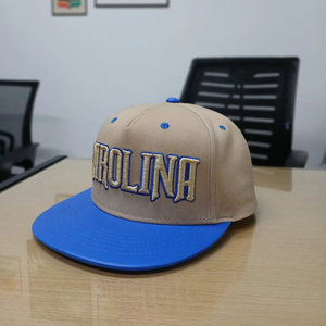 Logotipo personalizado de alta calidad, 5 paneles, 6 paneles, 3D, ala curva elevada, gorra de béisbol estructurada con logotipo bordado, informal de verano - Product Image 1