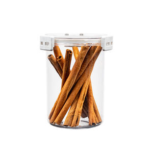 HOKORI 6593 1200ml Round <b>Dry</b> <b>Food</b> <b>Storage</b> <b>Container</b> with Lid Airtight Plastic Jar for Kitchen Organization - Product Image 4