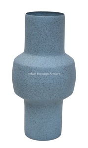 Vase de table en fer forgé contemporain IHA IHA2441, gris personnalisé, pour la décoration de la maison et de mariage, vente en gros disponible - Product Image 3