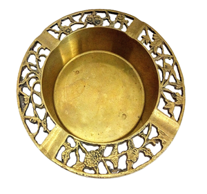 Cenicero de diseño de tortuga de latón macizo elegante, el último precio de fábrica al por mayor en la India para cenizas de cigarrillos y cigarros - Product Image 2