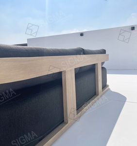 أريكة أريكة من اطقم مقطعية من اطارات الحديقة - Product Image 5